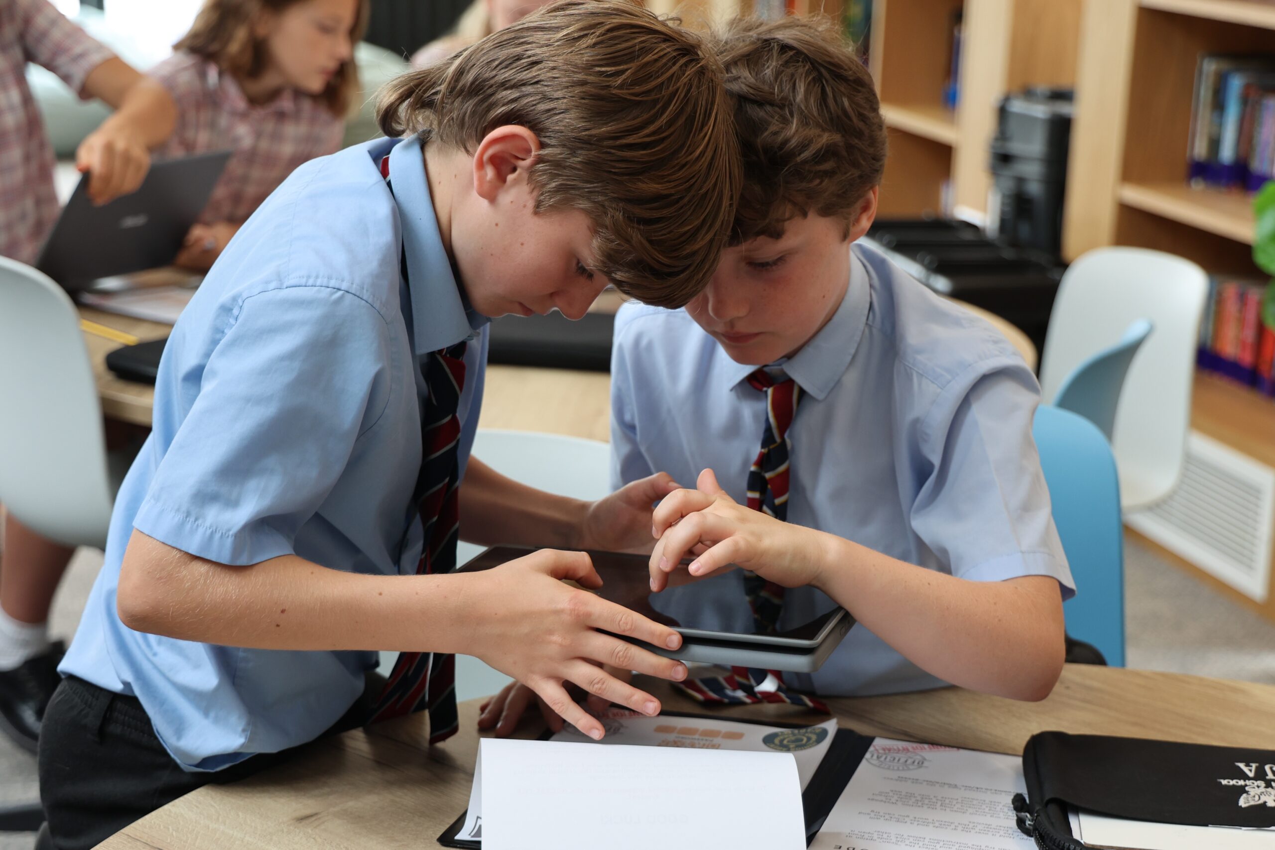 Yarm Primary School children taking part in Online Safety lessons
