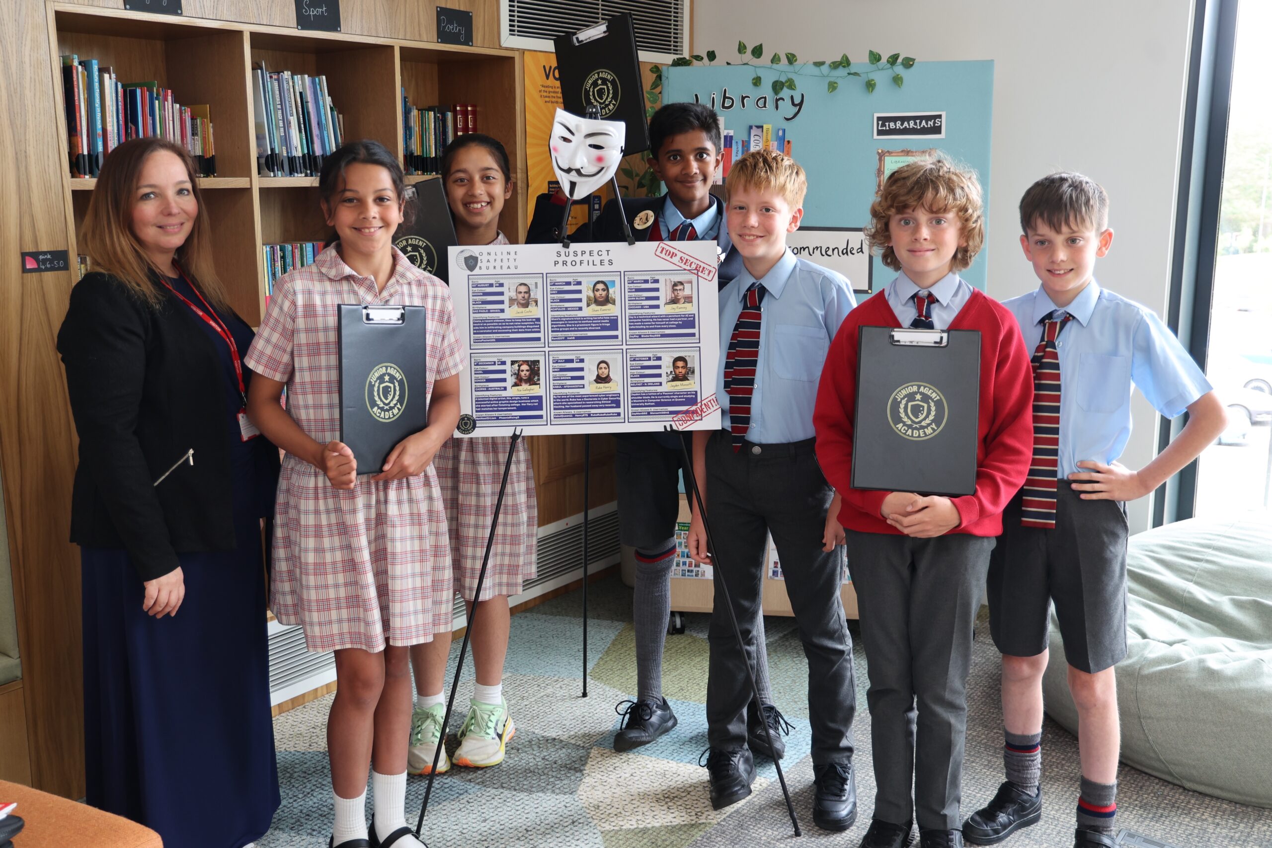 Yarm Primary School children taking part in Online Safety lessons